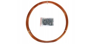 Bremsleitung Kupferleitung 10 Meter mit 22 Verschraubungen Lada Niva und 2101-2107