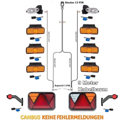 Led Rückleuchten Set mit Canbus