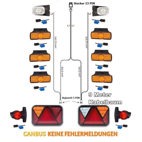LED Beleuchtung mit Canbus