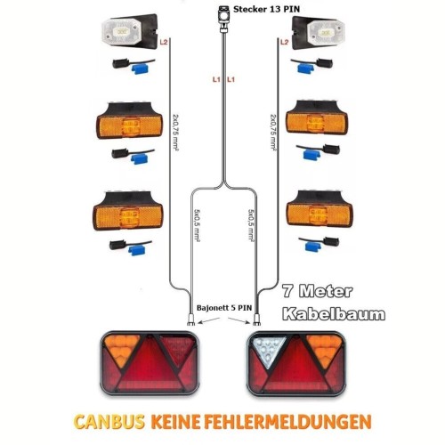 LED Beleuchtung mit Canbus