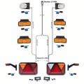 LED Rückleuchten mit Canbus + 7 Meter Kabelbaum Anhängerbeleuchtung