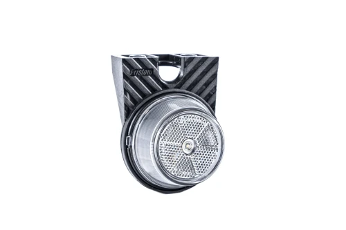 LED Umrissleuchte 12-30V, weiß mit Reflektor und Winkelhalter