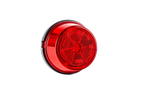 LED Umrissleuchte 12-30V, rot mit Reflektor