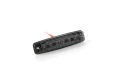 LED-Umrissleuchte 12-36V, rot, DARK Version