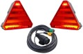 LED Rückleuchten Set Laufblinker + 7 Meter Kabelbaum 13 polig