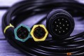 7M Kabelbaum mit 13 pol. Stecker