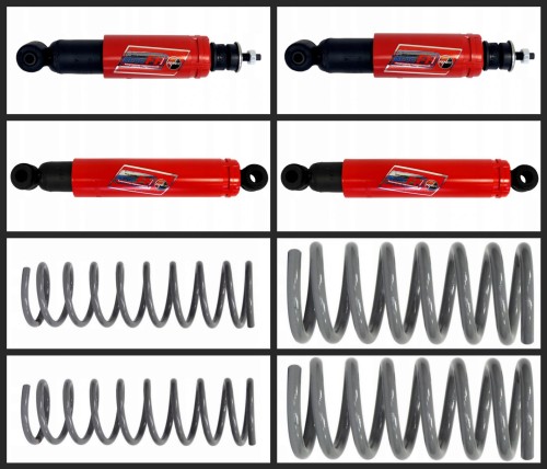 4x Öl-Stoßdämpfer + 4x Feder LADA NIVA bis BJ 2010 SET für vorne und hinten