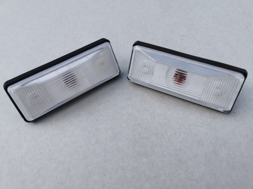 2x Seitenblinker weiß LADA NIVA 2106 Blinkleuchte mit Dichtungen