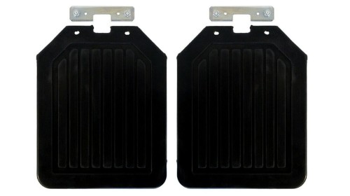 2x Schmutzfänger Lada Niva hinten 4x4 Schmutzlappen schwarz