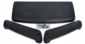 PREMIUM Lufthutze Abdeckung Motorhaube + C-Säule Hutze schwarz LADA NIVA / URBAN