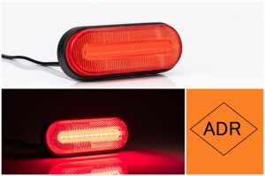 LED Umrissleuchte 12V 24V ROT Begrenzungsleuchte Positionsleuchte LKW